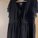 Torrid Tops | Like New Torrid Babydoll Top, Lace Sleeves, Size 2, Super Soft Knit, Cinched | Color: Black | Size: 2x
