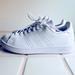 Adidas Shoes | Adidas Women's Comfort Cloud Shoe Size 7.5 White Patent Leather | Color: White | Size: 7.5