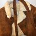 Zara Jackets & Coats | Faux Leather/Lamb/Fur Girls Jacket | Color: Brown/Cream | Size: 6g