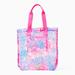 Lilly Pulitzer Bags | Lilly Pulitzer Colorful Cosmetic Case & Pink Isle Snappy Turtle Mesh Tote Nwt | Color: Blue/Pink | Size: 15.5 X 16.5