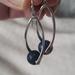 Anthropologie Jewelry | 3/$15 Navy Earrings | Color: Blue/Silver | Size: 1.5"
