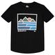 Quiksilver Landscape Lines - T-Shirt für Jungen 8-16 Schwarz