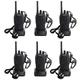 Walkie Talkies for Adults Long Range, Greaval Walkie Talkie Rechargeable PMR446 Radio, 16 Channels Walky Talky, License-free 2 Way Radio with Earpieces and Charger(6 Pack)
