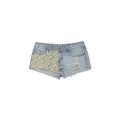 American Eagle Outfitters Denim Shorts: Blue Bottoms - Women's Size 9 - Distressed Wash