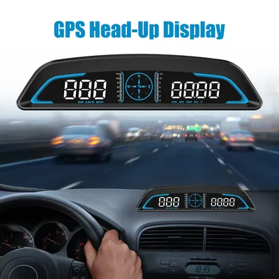Compteur de vitesse numérique intelligent pour voiture rappel d'alarme G3 GPS HUD affichage