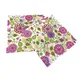 Lot de 20 serviettes en papier à fleurs multicolores 33x33cm élégantes Vintage pour décoration