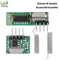 Module récepteur et émetteur RF 433 Mhz pour Module sans fil Arduino Uno Kit de bricolage Module