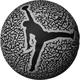 NIKE Ball 9018/16 Jordan Skills 2.0 Graphic, Größe 3 in Silber