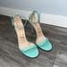 Gucci Shoes | Gucci Strappy Sandals | Color: Blue/Green | Size: 37.5