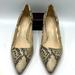 Coach Shoes | Coach New York Animal Print Shoes Size 8.5 | Color: Brown/Tan | Size: 8.5