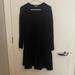 American Eagle Outfitters Dresses | Black Waffle Tiered Dress | Color: Black | Size: M