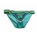 Victoria's Secret Swim | 8086 Victoria Secret Blue Paisley Hipster Swim Bathing Suit Bottom Sz Xs | Color: Blue/Green | Size: Xs