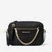 Michael Kors Bags | Michael Kors-Jet Set Large Saffiano Leather Crossbody Bag Nwt! Black | Color: Black | Size: Os