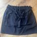 Athleta Shorts | Athleta Size 6 Skyline Paper Bag Skort | Color: Black | Size: 6