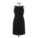 Jones New York Casual Dress - Sheath: Black Solid Dresses - Women's Size 4