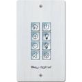 Key Digital KD-WP8-2 8-Button Web UI Programmable IP Control Wall Plate Keypad with PoE KD-WP8-2