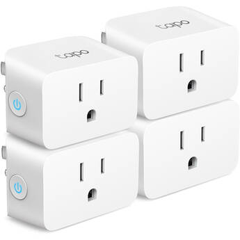 TP-Link Tapo P125 Mini Smart Wi-Fi Plug (4-Pack) TAPO P125(4-PACK)