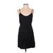 Urban Renewal Casual Dress - Party Scoop Neck Sleeveless: Black Print Dresses - Women's Size Small