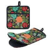 Regal Art & Gift 13305 - Floral Home Entertaining - Mitt/Pot Holder Set Kitchen Dining Linens