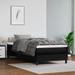 vidaXL Bed Frame Box Spring Bed Base with Mattress for Bedroom Faux Leather