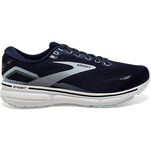 BROOKS Damen Laufschuhe Ghost 15, Größe 40 ½ in Dunkelblau/Weiß