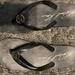 Michael Kors Shoes | Michael Kors Signature Mk Flop Flops | Color: Black/Silver | Size: 10