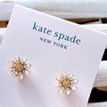 Kate Spade Jewelry | Kate Spade “Dazzling Daisy” Stud Earrings | Color: White/Yellow | Size: Os