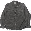 J. Crew Shirts | J Crew Mens L Long Sleeve Button Up Gray Wash Denim Chambray Shirt Euc | Color: Gray | Size: L