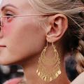 Free People Jewelry | Bohemian Indian Earrings!! | Color: Gold | Size: Os