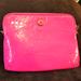 Coach Bags | Coach Embossed Liquid Gloss Ipad Tablet Bag Hot Pink | Color: Pink | Size: Os