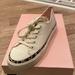 Kate Spade Shoes | Nib Kate Spade Kaia Canvas Sneakers | Color: Cream/Pink | Size: 6.5