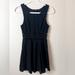 Free People Dresses | Free People Black Daisy Mini Dress | Color: Black | Size: 0