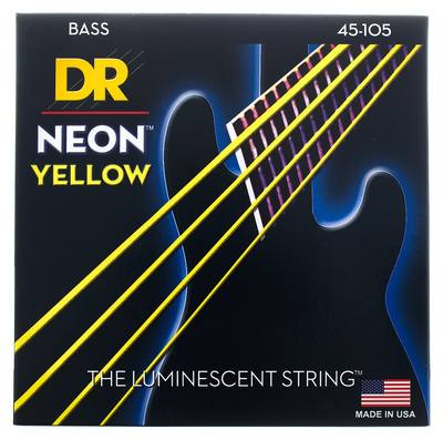 DR Strings Neon Yellow NYB-45