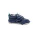 Carter's Sneakers: Blue Color Block Shoes - Kids Boy's Size 3 1/2