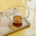 Tasse en verre style coréen ins bol de luxe pour dessert crème glacée petit déjeuner décoration