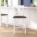 Commercial Grade Wooden Counter Height Stool, Set of 2