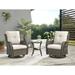 Red Barrel Studio® Seating Group w/ Cushions Metal/Rust - Resistant Metal in Gray | Outdoor Furniture | Wayfair EFB28C0E56DE4E9FA7C94D98E75DF275