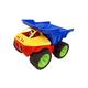 GOWI Giant Truck Kinderfahrzeug, Kindertransporter (GOWI XL Truck Blau/Gelb)