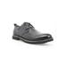 Wide Width Men's Finn Leather Dress Shoes by Propet in Black (Size 15 W)