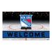 New York Rangers 18" x 30" Crumb Rubber Door Mat