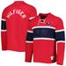 Men's Tommy Hilfiger Red Washington Capitals Walter Lace-Up Long Sleeve Top