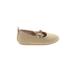 H&M Flats: Gold Solid Shoes - Kids Girl's Size 18