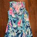 Lilly Pulitzer Dresses | Lilly Pulitzer Womens Xs Dress Sailboat Pattern | Color: Blue/Pink | Size: Xs