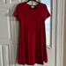 Lularoe Dresses | Lularoe Red Carly Dress Aline Sz Xs - Runs Large | Color: Red | Size: Xs-M