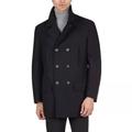 Ralph Lauren Jackets & Coats | Lauren Ralph Lauren Luke Double Breasted Black Wool Blend Peacoat Sz44l Lg/Xl | Color: Black | Size: 44l Lg/Xl