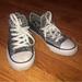 Converse Shoes | Converse All Stars Chuck Taylor Metallic Silver Grey Black Shoes Women’s 8 | Color: Gray/Silver | Size: 8