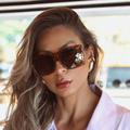 Gucci Accessories | New Gucci Oversized Square Unisex Sunglasses Gg0434s 003 Havana Brown Gucci | Color: Brown/Gold | Size: Os