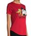 Disney Tops | Disney | Mickey And Pluto Tee | Color: Red | Size: Various