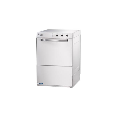 Gastro Geschirrspülmaschine mit Klarspülmittel- und Reinigungsdosierpumpe