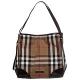 Burberry Bags | Burberry Canterbury Bridle House Check Canvas Leather Tote | Color: Black/Cream | Size: Os